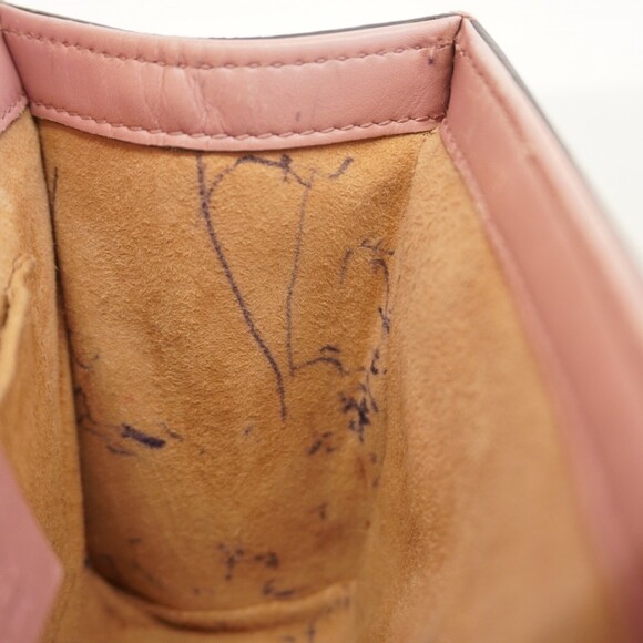 Gucci Padlock Shoulder Bag 432182 Leather Pink Women's P2113622 - Picture 11 of 16